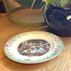 Villeroy & Boch Foxwood Tales Kitchen Bread & Butter Plate, Vintage Circa 1994